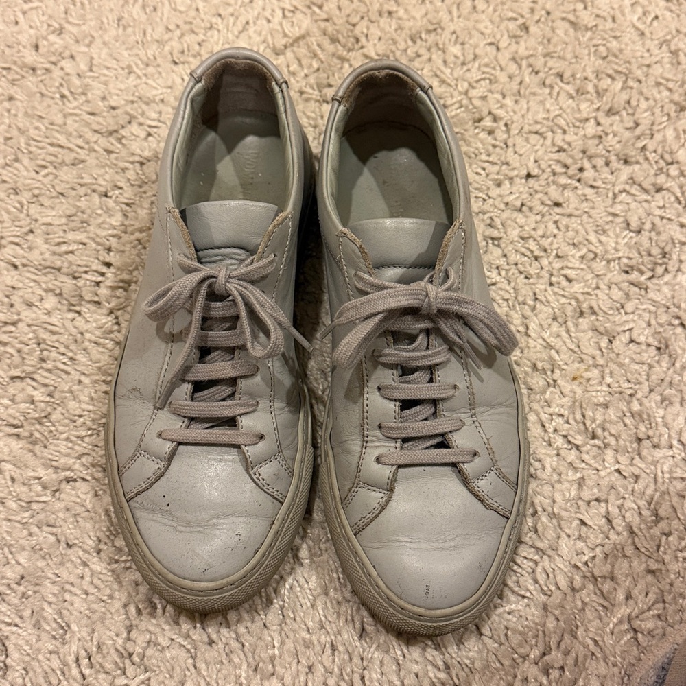 Common Projects Original Achilles Gray Sneakers, size 36